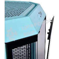 Компьютерный корпус Thermaltake The Tower 300 Turquoise голубой без БП miniITX 7x120мм 5x140мм 2xUSB 3.0 audio bott PSU