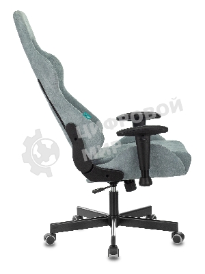 Кресло Бюрократ VIKING KNIGHT LT28 FABRIC серо-голубой, ткань, 120 кг, механизм качания
