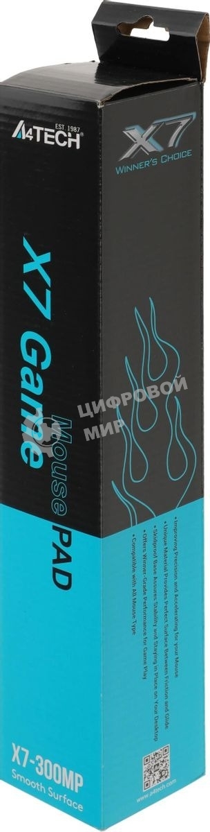 Коврик A4Tech X7-300MP Gaming Mouse Pad (437X350мм)