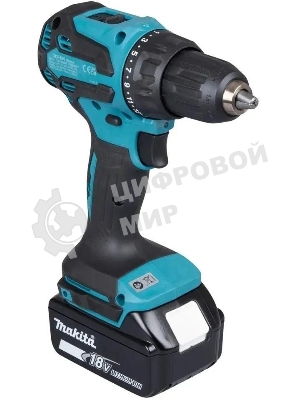 Дрель-шуруповерт Makita DDF490SF1J аккум.