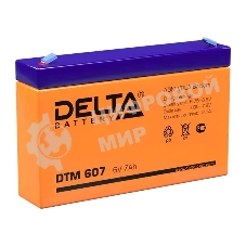 Батарея для ИБП Delta DTM 607 (6V, 7Ah)