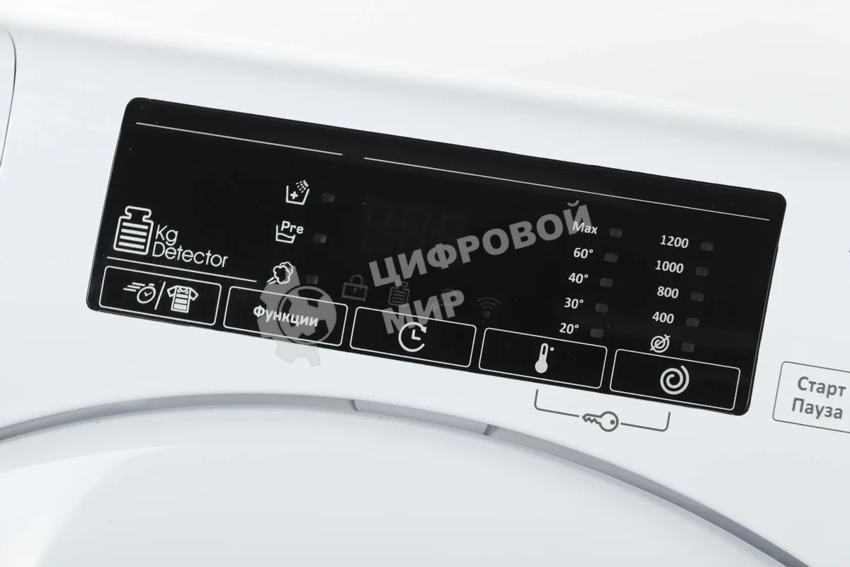 Стиральная машина Candy Smart Pro CSO 129T3/1-07 белый, загрузка фронтальная 9 кг, 1200 об/мин., класс: А