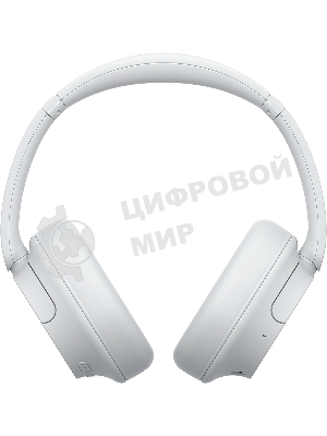 Беспроводные/проводные наушники Sony WH-CH720N белый, полноразмерные, Bluetooth + проводной, активное шумоподавление, до 35 ч