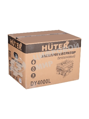 Электрогенератор бензиновый Huter DY4000L, 3.3 кВт, 68 дБ, 40.3 кг