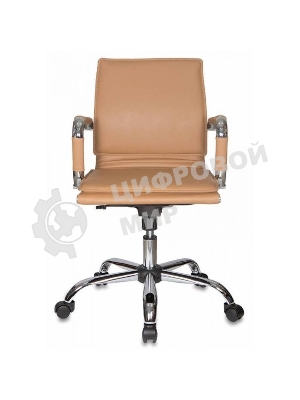 Кресло Бюрократ CH-993-Low/Camel светло-коричневый, экокожа