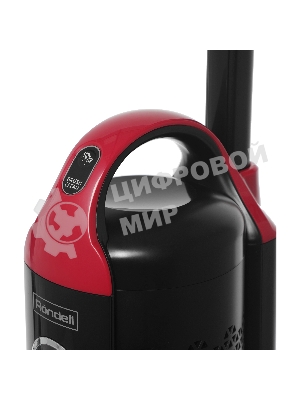 Пылесос моющий Rondell RDE-2080 черный/красный, питание от аккумулятора, 120 Вт, уборка влажная/сухая, пылесборник 0.4 л