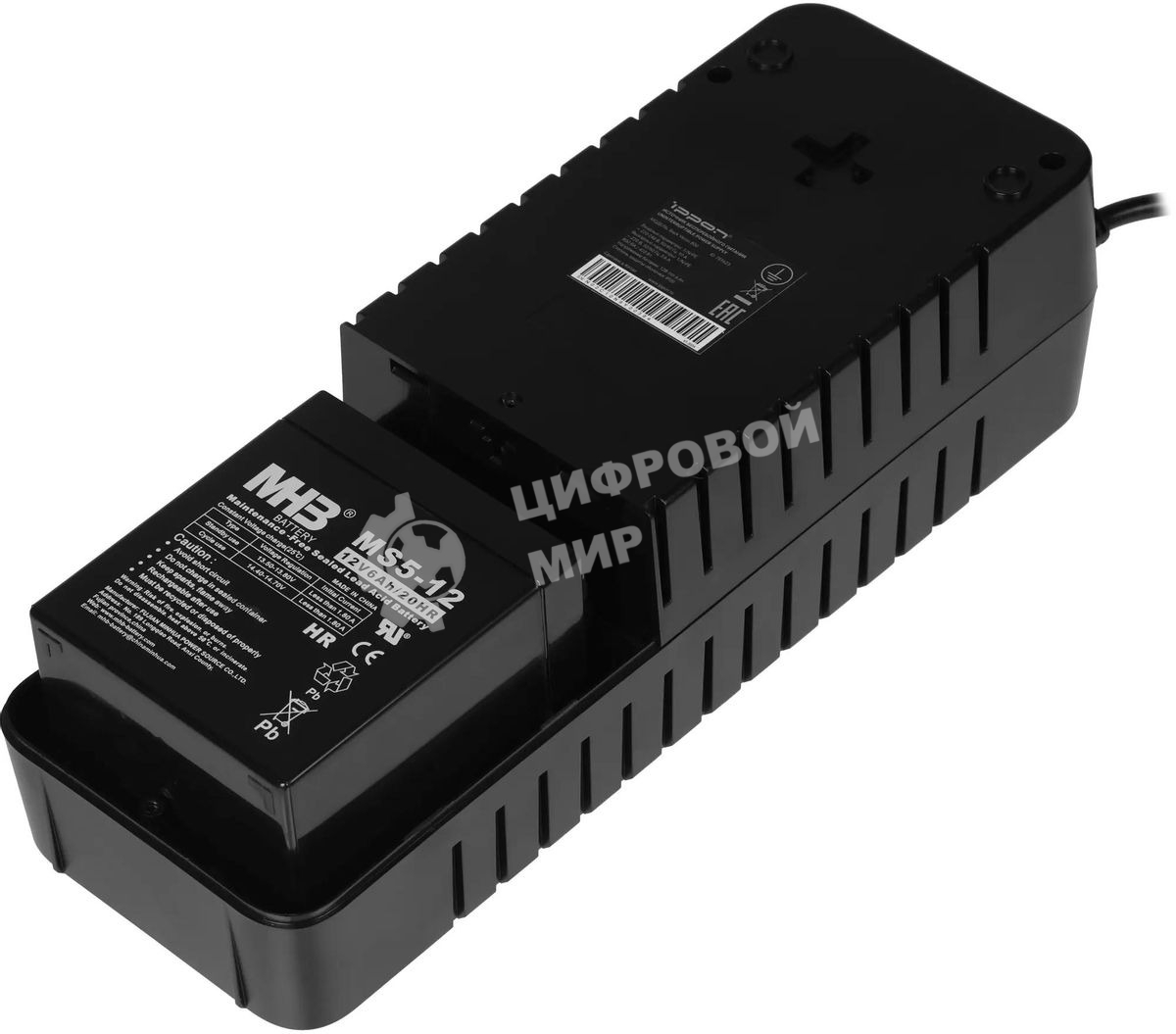 Источник бесперебойного питания Ippon Back Verso 800 черный