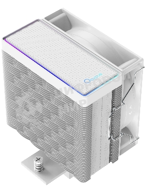 Кулер для процессора Ocypus Gaммa A40 WH ARGB Gaммa-A40-WH1AAWN00X-GL белый 100мм алюминий+медь 29,5db 4-pin 200W 133мм
