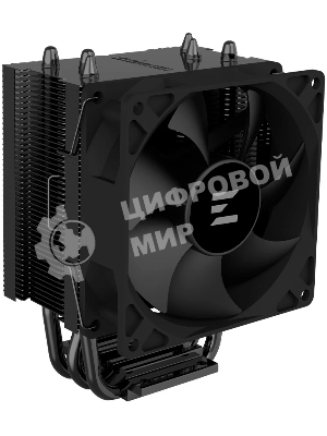 Кулер ZALMAN CNPS4X BLACK V2, 92мм FAN, 3 HEAT PIPES, 4-PIN PWM, 800-2000 RPM, 29DBA, HYDRO BEARING, LGA1851/1700, AM5/AM4, screw type installation
