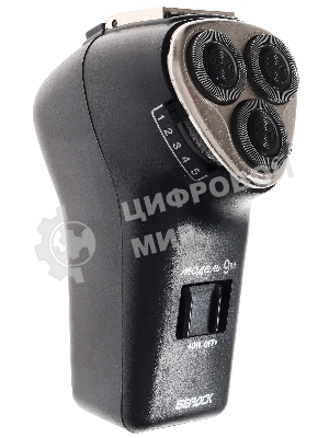 Электробритва Бердск 9М черный/стальной