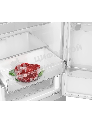 Холодильник Haier CEF536CWG белый двухкамерный 240/105 л морозилка снизу, No Frost