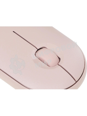 Мышь беспроводная Logitech Pebble M350 розовый, 1000 dpi, радиоканал, Bluetooth, USB, кнопки - 3