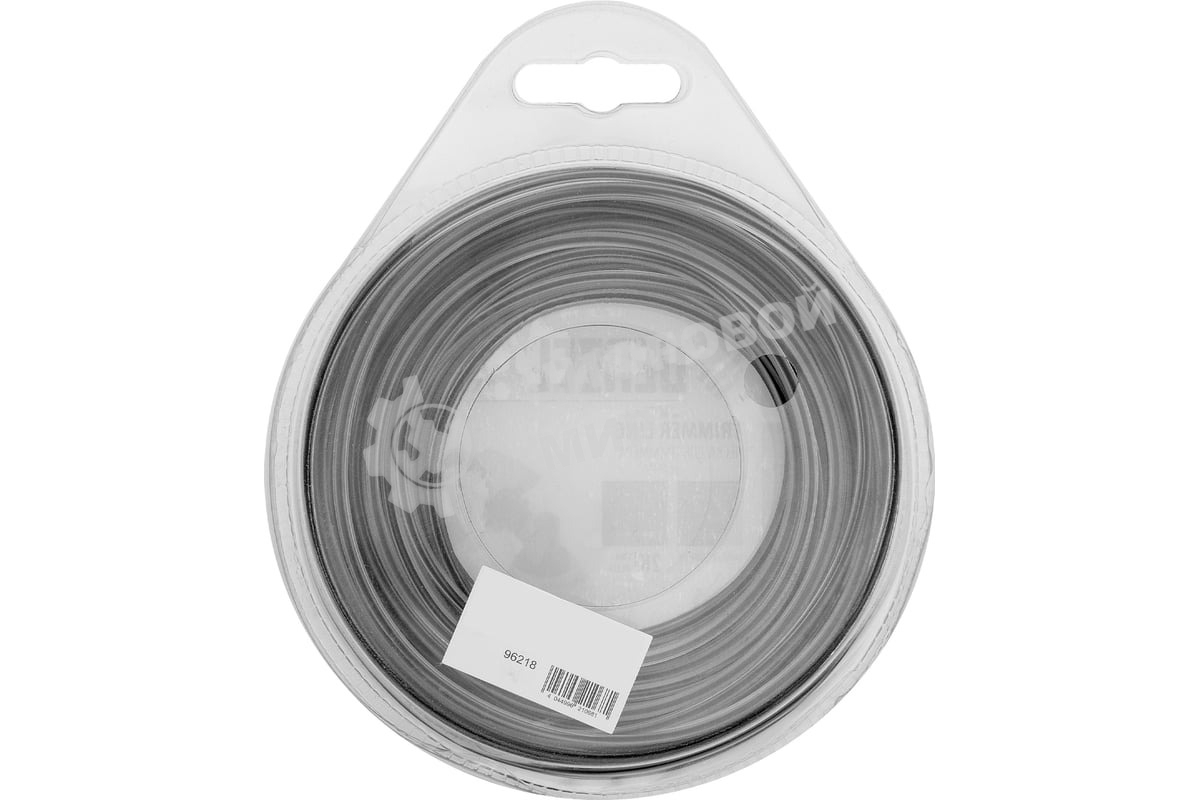 Леска для триммера Denzel двухкомпонентная звезда, 2,7мм х 15м, блистер EXTRA CORD