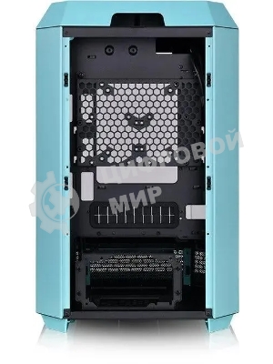 Компьютерный корпус Thermaltake The Tower 300 Turquoise голубой без БП miniITX 7x120мм 5x140мм 2xUSB 3.0 audio bott PSU