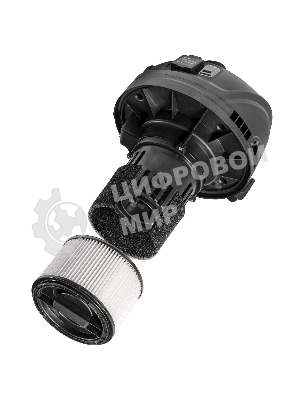 Строительный пылесос Bort BSS-1220-M (93417814) синий, 270/1200 Вт, уборка сухая/влажная, пылесборник мешок/контейнер, 20 л