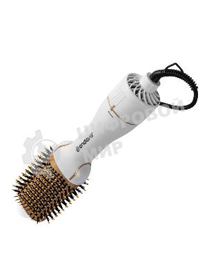 Фен-щетка Endever Aurora-500 белый, 1200 Вт, 110 мм