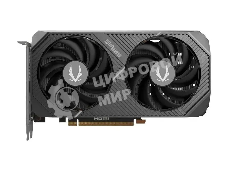 Видеокарта Zotac GeForce RTX5050 TWIN EDGE OC, NVIDIA RTX 5050, 8 ГБ GDDR6, 128 бит, PCI-e 5.0, 1xHDMI, 3xDP, 2602 МГц