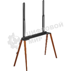 Подставка для телевизора Cactus CS-ST3646BKWN черный/орех, 49