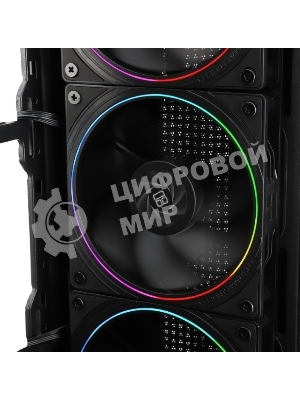 Кулер для корпуса Thermalright TL-S12R Reverse (120x120x25mm, 4-pin PWM, ARGB, 47.6CFM, 23.2dBA, 1500RPM, черный)