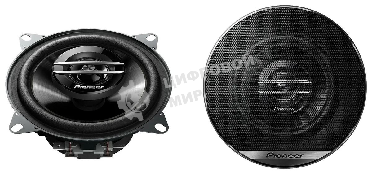 Колонки автомобильные Pioneer TS-G1020F 4Ом 10 см (4 дюйм) (ком.: 2 кол.) коаксиальные двухполосные