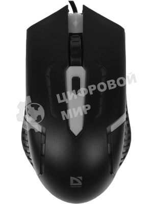 Мышь проводная Defender Flash MB-600L черный, 1200 dpi, USB, кнопки - 4