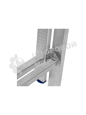 Лестница Сибртех, 3 х 12 ступеней, алюминиевая, трехсекционная