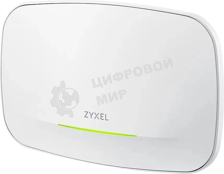 Точка доступа Zyxel NebulaFlex NWA130BE, WiFi 7, 802.11a/b/g/n/ac/ax/be (2,4 и 5 ГГц), MU-MIMO, антенны 2x2, до 688+4320 Мбит/с, 2xLAN 2.5GE, PoE