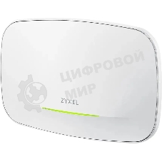 Точка доступа Zyxel NebulaFlex NWA130BE, WiFi 7, 802.11a/b/g/n/ac/ax/be (2,4 и 5 ГГц), MU-MIMO, антенны 2x2, до 688+4320 Мбит/с, 2xLAN 2.5GE, PoE