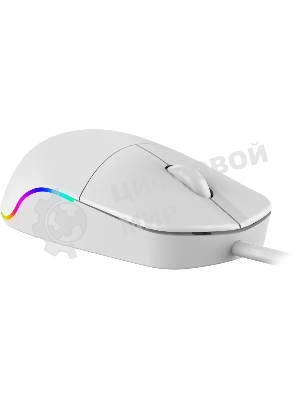 Мышь проводная Defender Azora MB-241 белый, 1200 dpi, USB, кнопки - 3