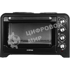 Мини-печь Hyundai MIO-HY098 42л. 1600Вт черный