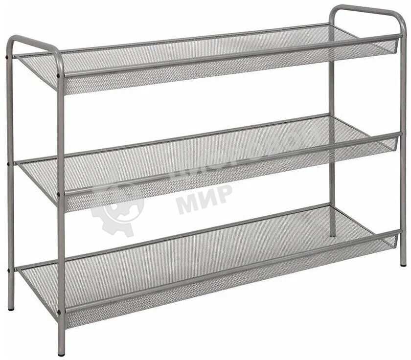 Подставка для обуви Женева 33 ПДО Ж33 ГР графит, 3 полки