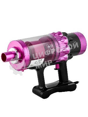 Пылесос вертикальный BRAYER BR4272 фиолетовый, питание от сети, 185 Вт, уборка сухая, пылесборник 0,8 л