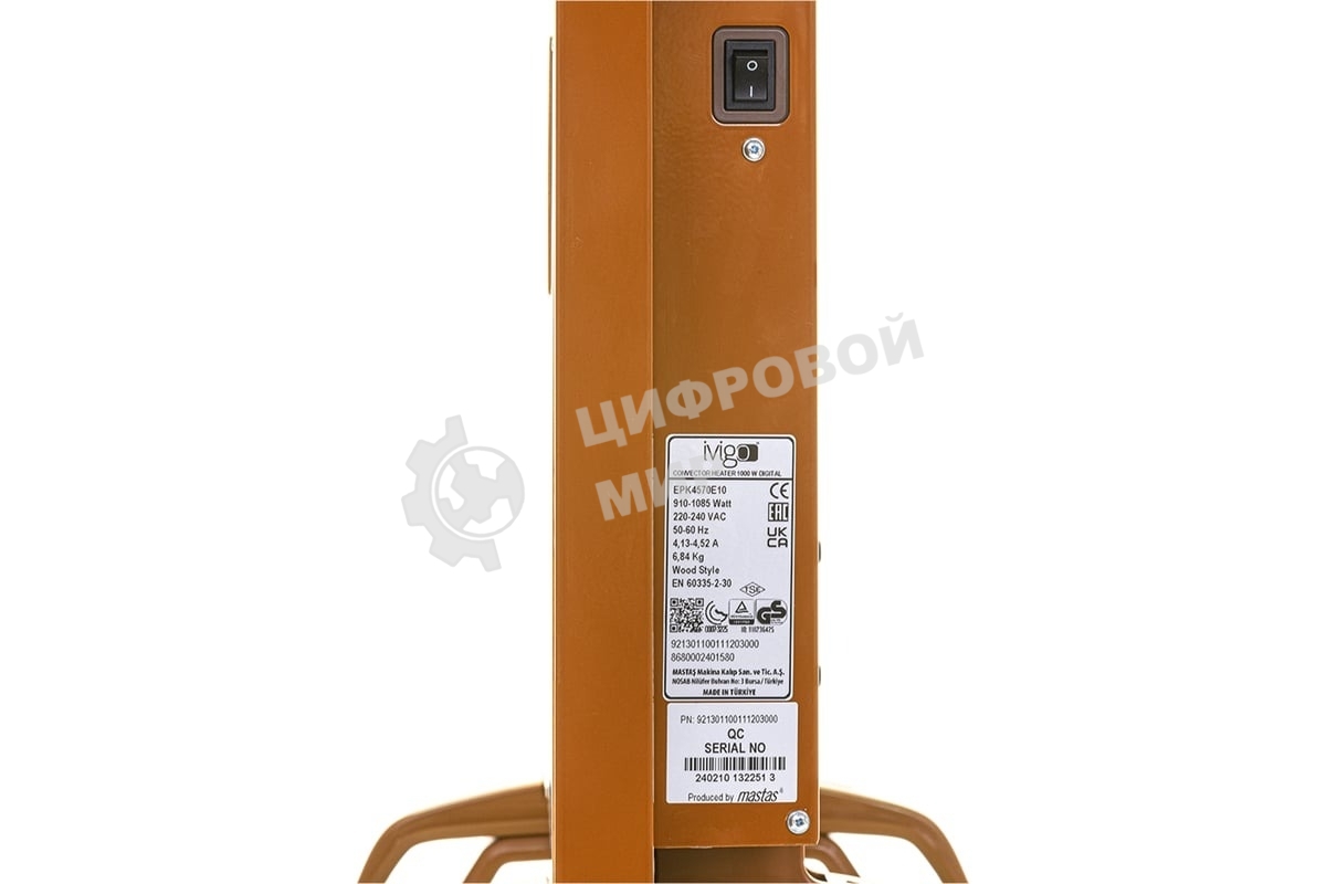 Конвектор электрический iVigo EPK4570E10 1000 Вт Дерево