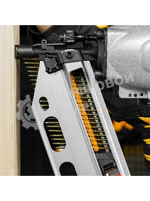 Гвозди Denzel для пнев. нейлера (крашен.), длина - 90 мм, диам. - 3,05 мм, 2000 шт.