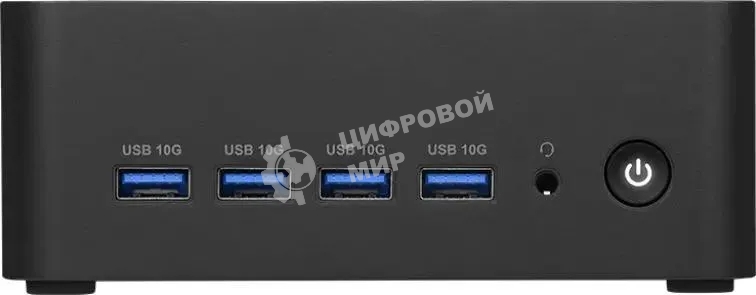 Мини ПК MSI Cubi Z AI 8M-028BRU Ryzen 5 8645HS (4.3) 760M CR без ОС WiFi BT 120W (936-B03231-028)