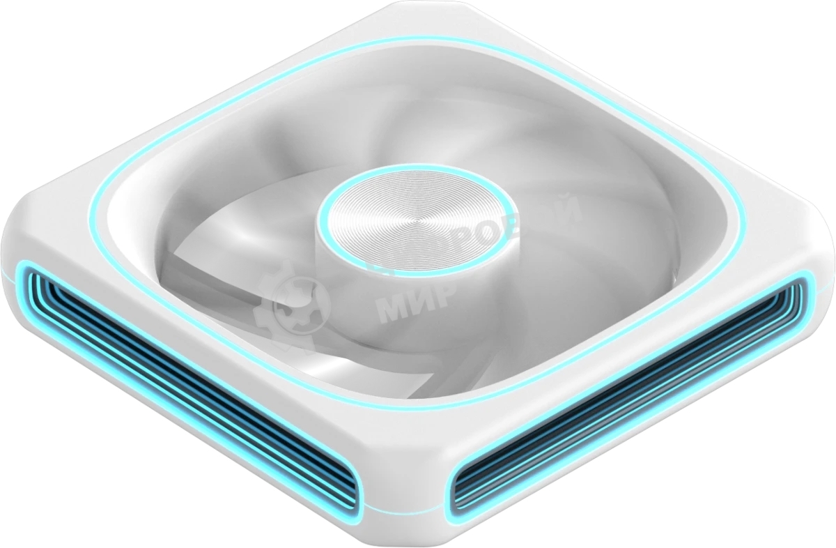 Вентилятор для корпуса Formula Air Fusion 1 WH Reverse ARGb 120х120x28 белый 4-pin 35.97дБ (упак.:1шт) (AIR FUSION 1 WH REVERSE) Ret