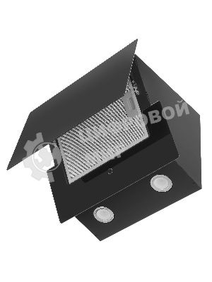 Вытяжка наклонная Elikor Vertex BK 50 черный, 50 см, 750 куб. м/ч, 56 дБ