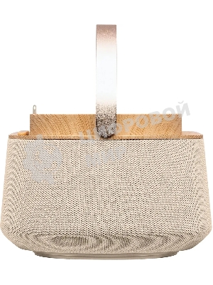 Колонка портативная BBK BTA2010 бежевый 10W 1.0 BT 10м 1800mAh