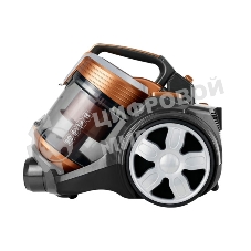 Пылесос Centek CT-2543 серый/бронзовый, 450/2400 Вт, уборка сухая, пылесборник контейнер 3 л