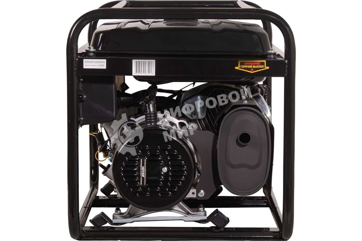 Электрогенератор бензиновый Huter DY6.5A, 5.5 кВт, 84 дБ, 73.3 кг