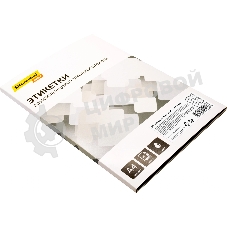 Этикетки Silwerhof A4 70x42.3 мм 21 шт на листе/50л./белый матовое самоклей. универсальная