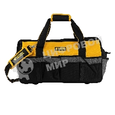 Сумка для инструмента Denzel 500х245х300 мм, 20 карман., съемный органайз. 10 карман., наплеч. рем.