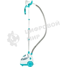 Отпариватель Kitfort КТ-957 белый/бирюзовый, 1500 Вт, 25 г/мин, 1.9 л