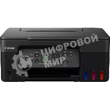 МФУ струйное Canon Pixma G3470 (5805C029AA), A4, цветной, печ. до 11/6 стр/мин. (ч/б/цв.), 4800 x 1200 dpi (печ.), 600x1200dpi (скан.), USB, Wi-Fi черный