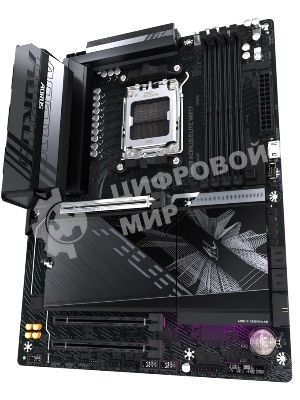 Материнская плата Gigabyte B850 AORUS ELITE WIFI7 rev. 1.1, AM5, AMD B850, 4xDDR5, 4xSATA, 3xM.2, 1xPCIe 5.0 x16, 2xPCIe 3.0 x16, 1xDP, 1x2.5Gb LAN, Wi-Fi 7, Bluetooth 5.4, 1xUSB-C 10Gbps, 2xUSB-A 10Gbps, 5xUSB-A 5Gbps, 4xUSB-A 2.0, 3x3.5 мм + S/PDIF оптический, 7.1, ATX