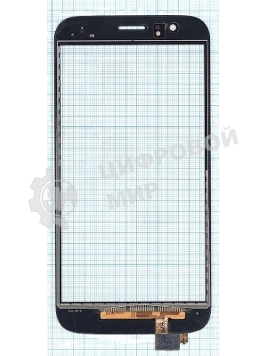 Сенсорное стекло (тачскрин) для Huawei G7 Plus, золотое