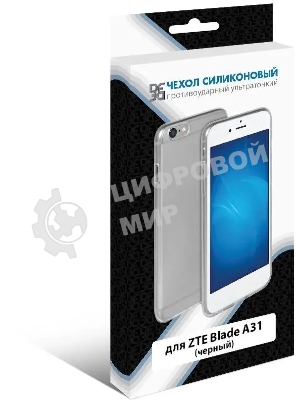 Чехол (клип-кейс) DF zCase-24, для ZTE Blade A31, черный zcase-24 (black)