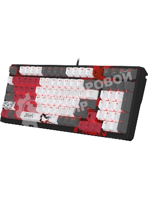 Клавиатура A4Tech Bloody S98 Naraka BLMS Plus проводная, USB Type-A, чёрный/красный
