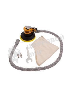 Эксцентриковая шлифовальная машина Denzel EPG150, 150 мм, 10000 об/мин, 5 мм, 160 л/мин