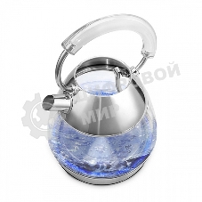 Чайник электрический BQ KT1737G стальной. Чайник, Мощность: 2200 Вт, Объем: 1.7 л